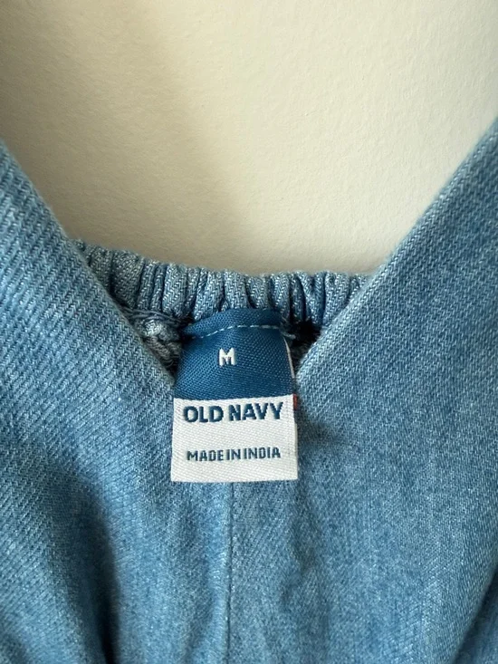 Old Navy Light Blue Denim Jumpsuit - Picture 3 of 10